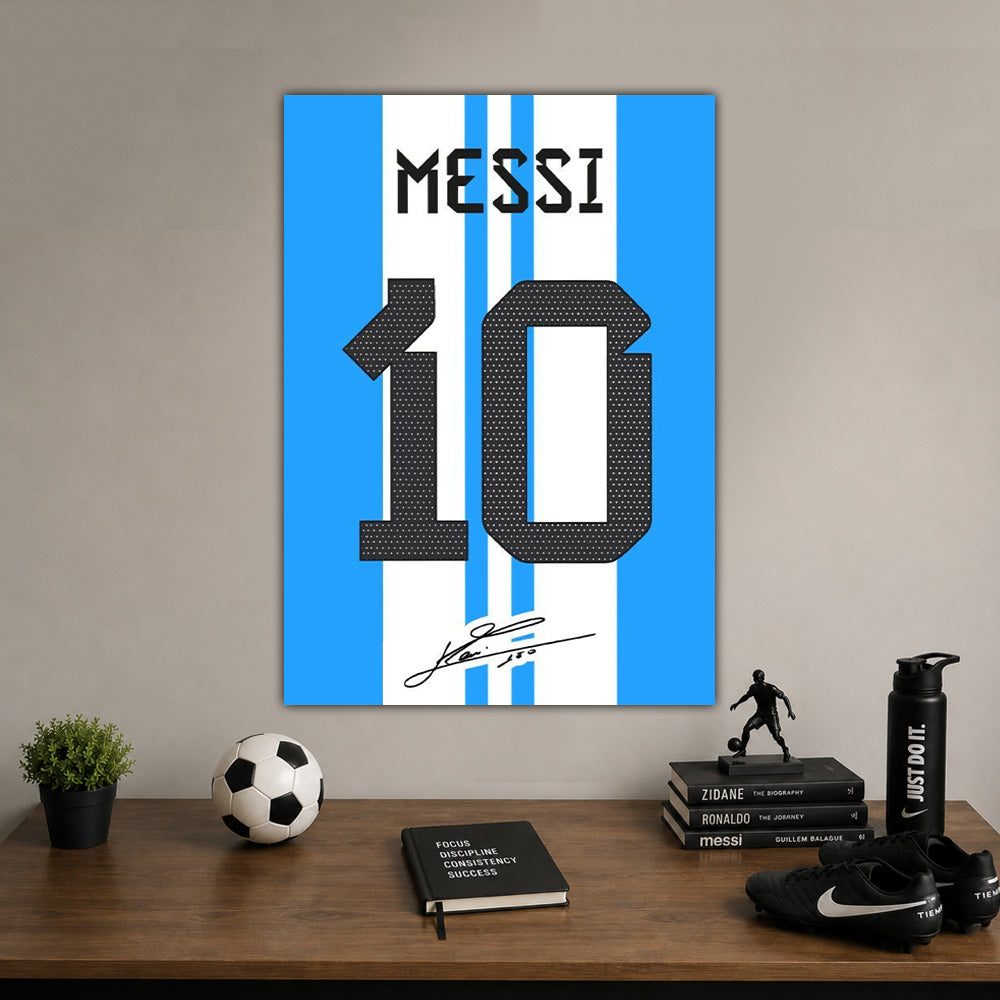 Messi 10 Poster