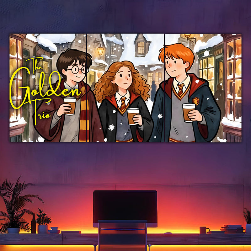 Harry Potter Trio Split Poster