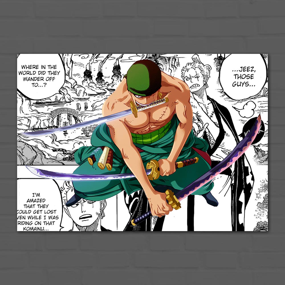 Zoro Manga #2 Poster