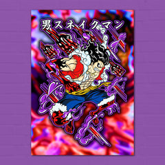 Luffy Gear 4 Poster