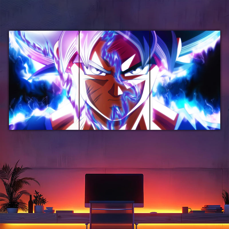 Goku Ultra Instinct Split Poster