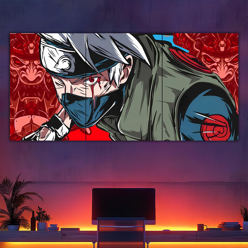 Kakashi Split Poster