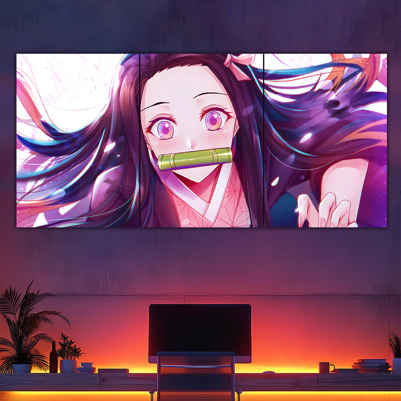 Nezuko Split Poster