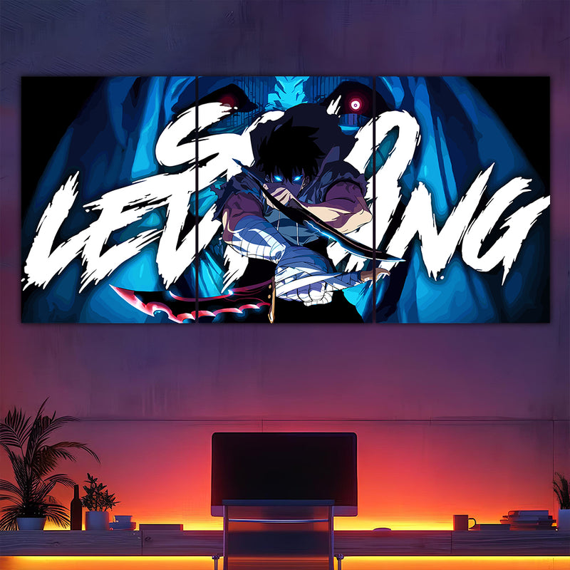 Solo Leveling Split Poster