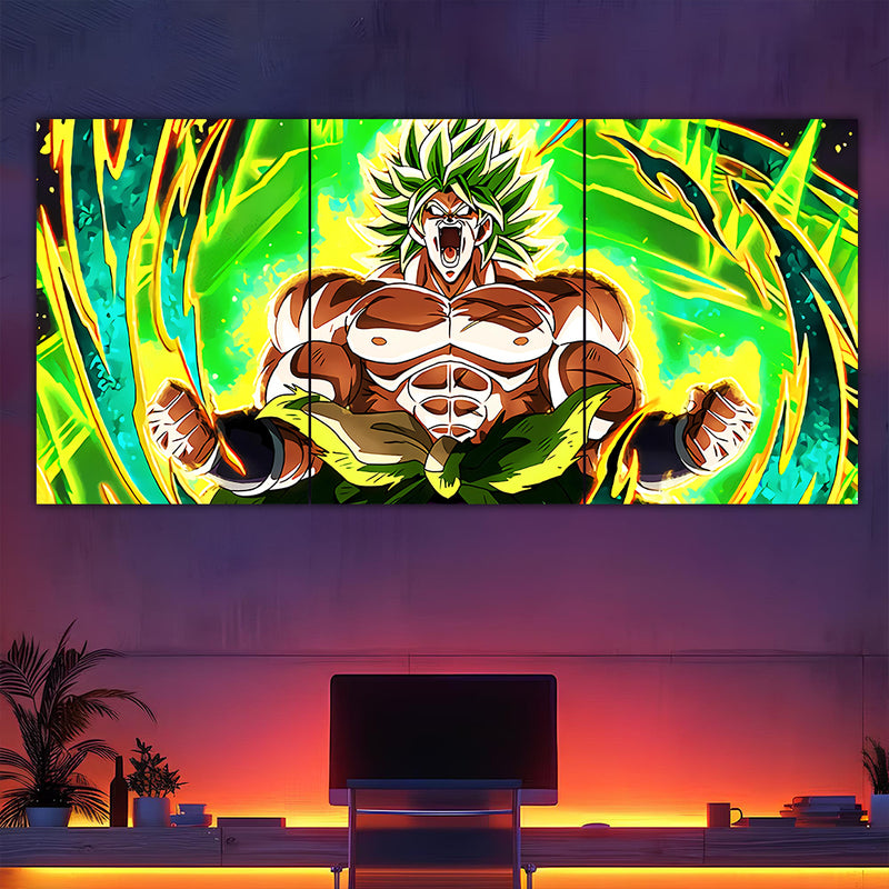 Broly Split Poster