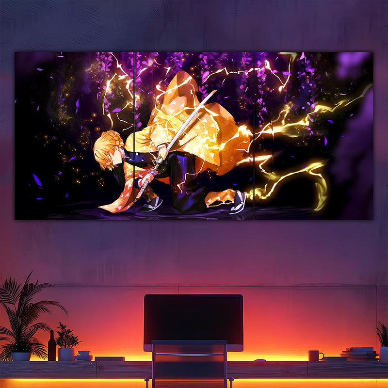 Zenitsu Split Poster