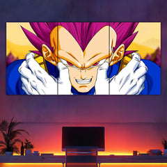 Vegeta Ultra Ego Split Poster