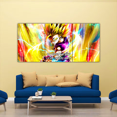 Teen Gohan SSJ2 Split Poster