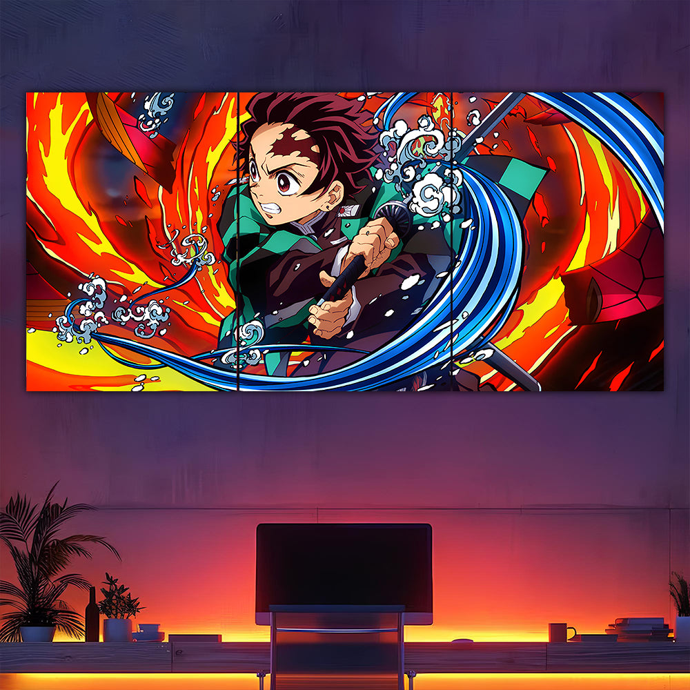 Tanjiro Split Poster