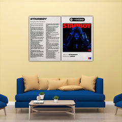 Starboy - The Weekend Split Posters
