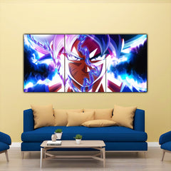 Goku Ultra Instinct Split Poster