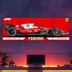 Ferrari 2026 Edition Split Poster | F1 |