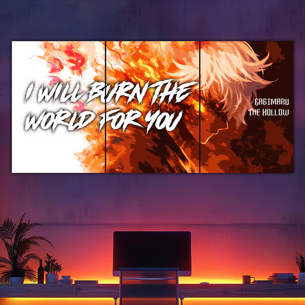 Gabimaru The Hollow Split Poster