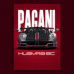 Pagani Huayra BC Poster