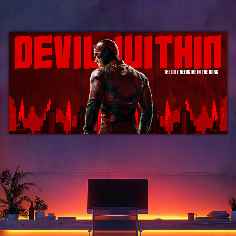 Daredevil Split Poster