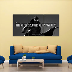 Spiderman Noir Split Poster