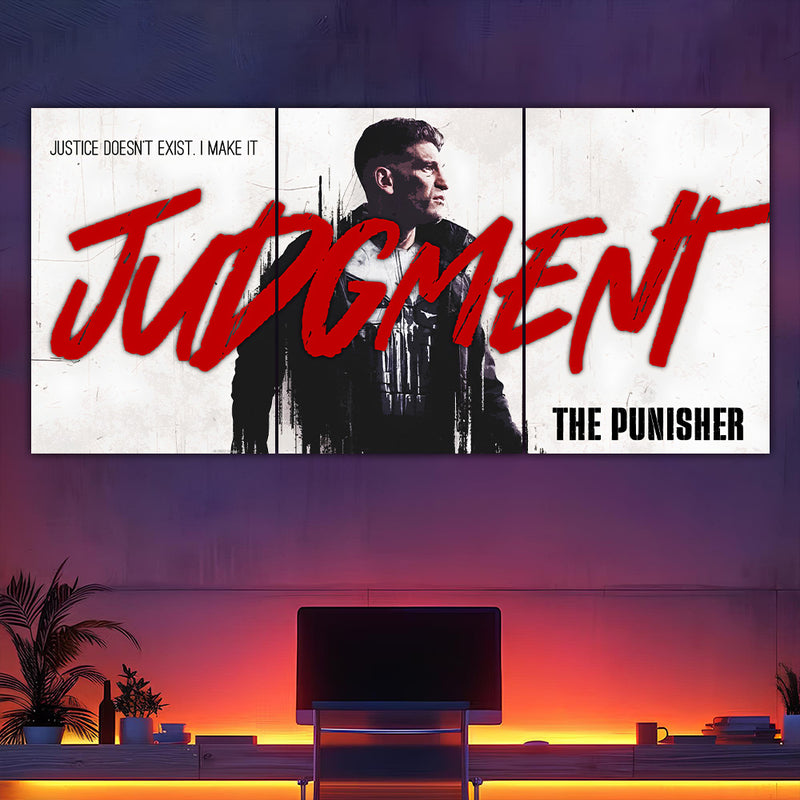 Punisher Judgment Day Split Poster