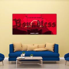 Luffy Boundless Split Poster