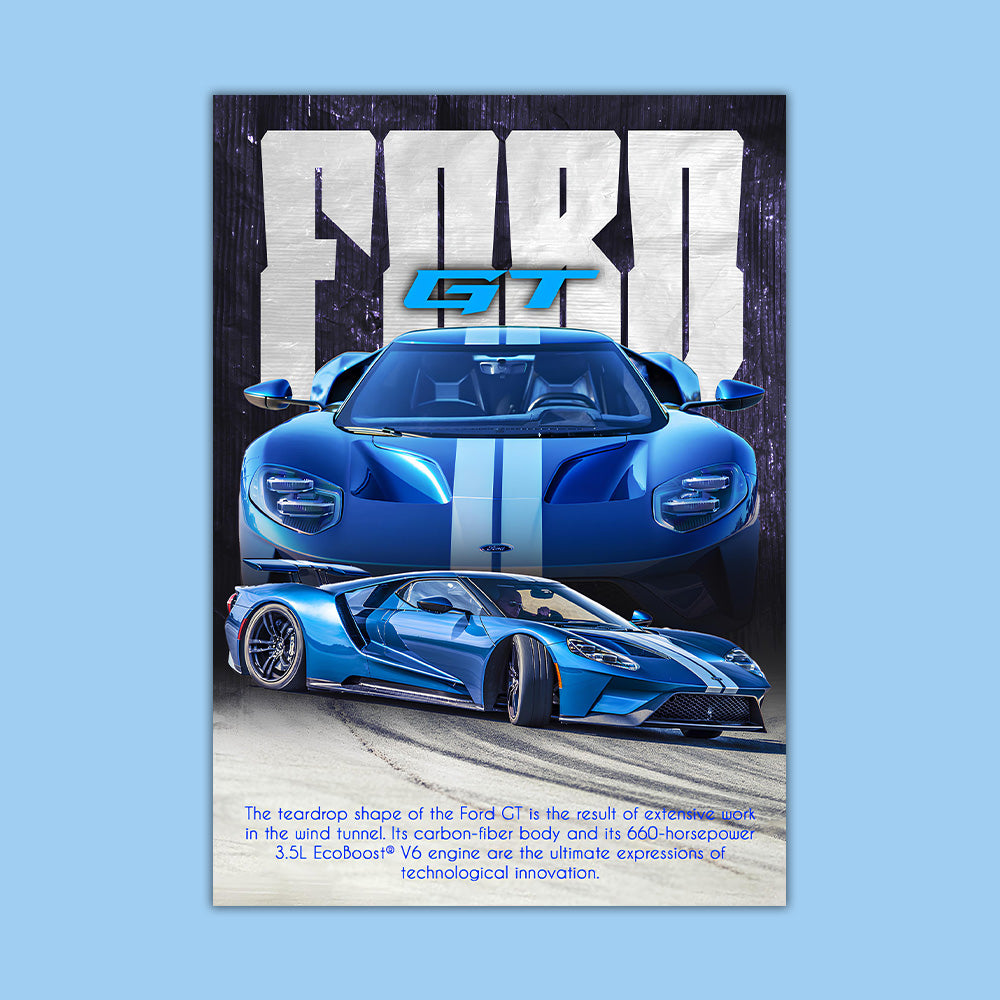 Ford GT Poster