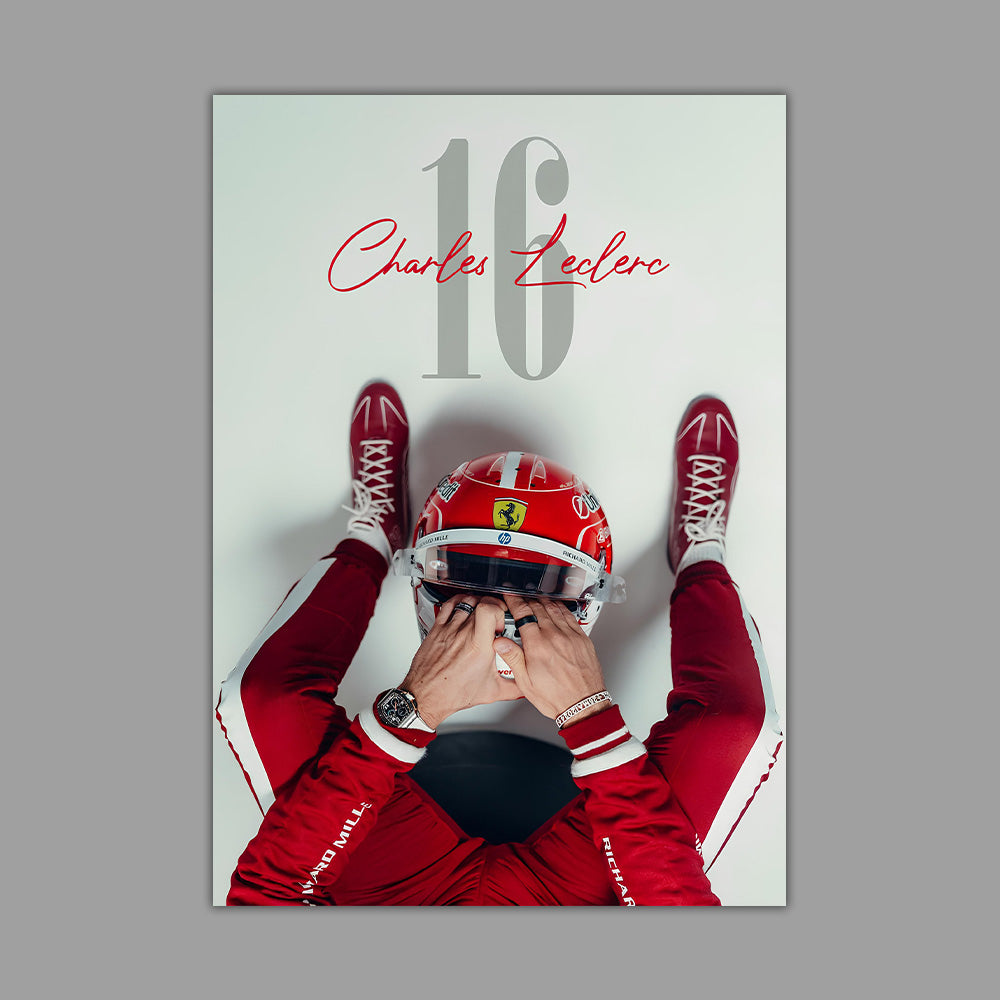 Charles Leclerc 16 Poster