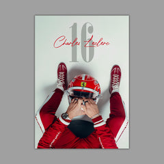 Charles Leclerc 16 Poster