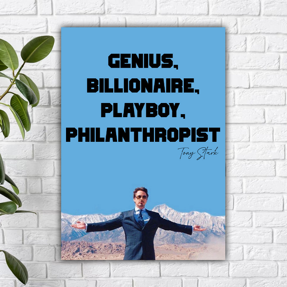 Tony Stark Poster