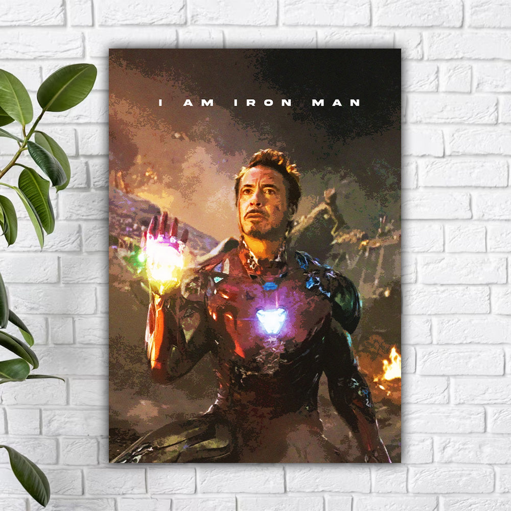 I am Iron Man Endgame Poster