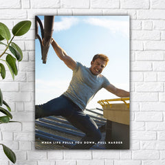 Pull Harder Steve Rogers Poster
