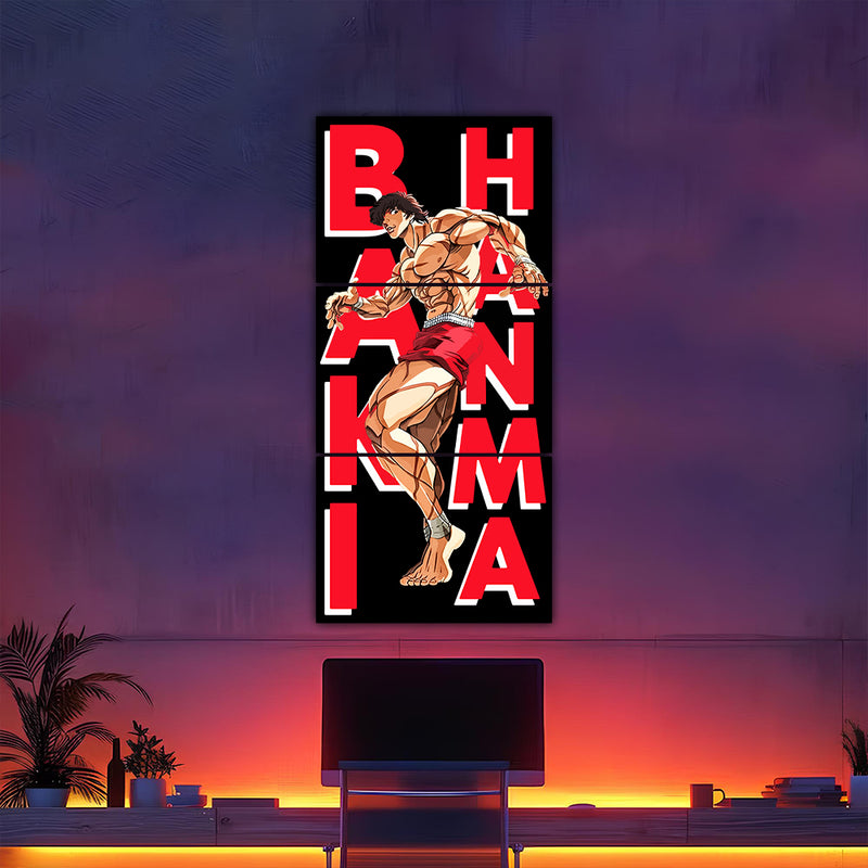 Baki Split Poster