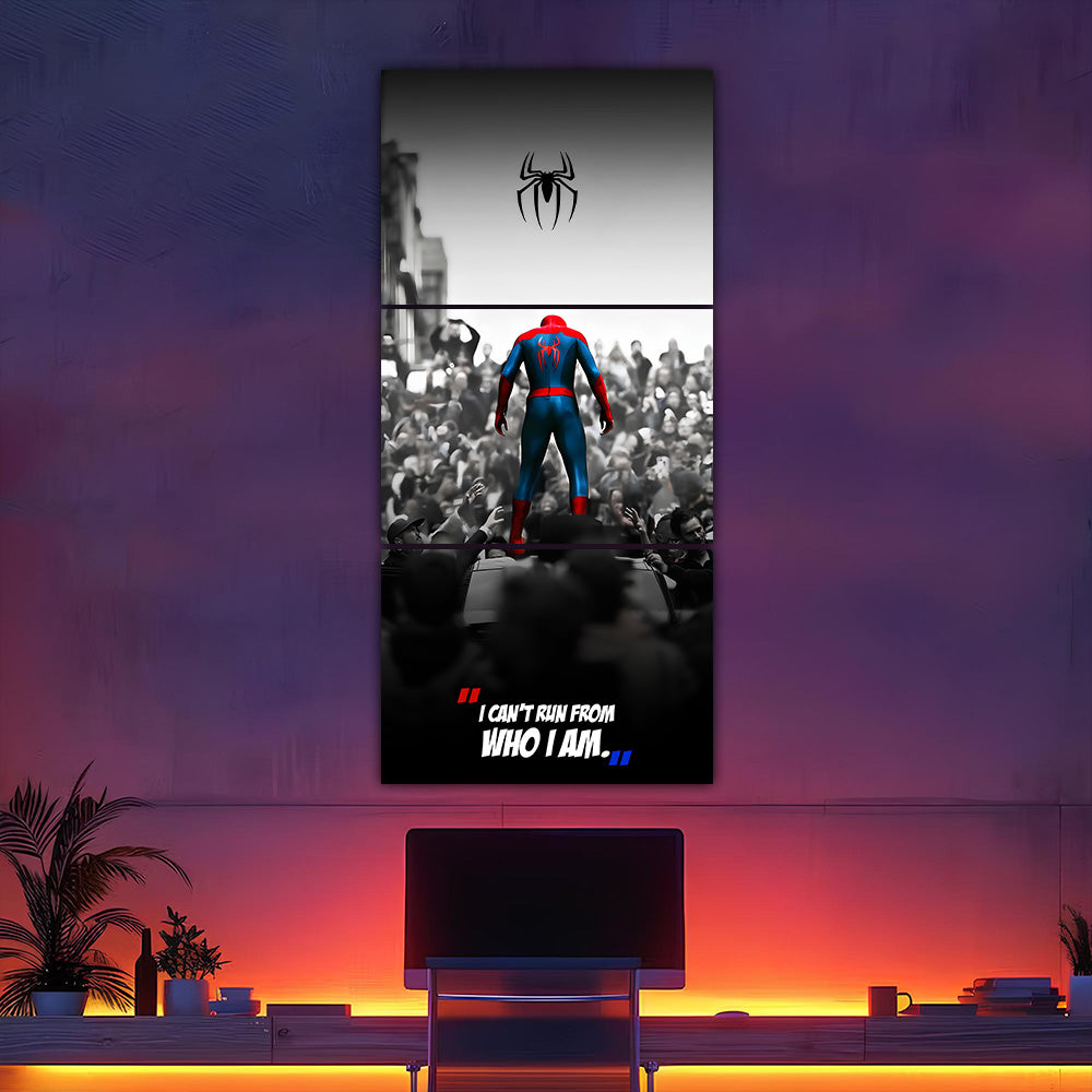 "I Can't Run From Who I Am" Split Poster