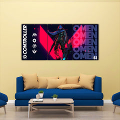 Omen Split Poster
