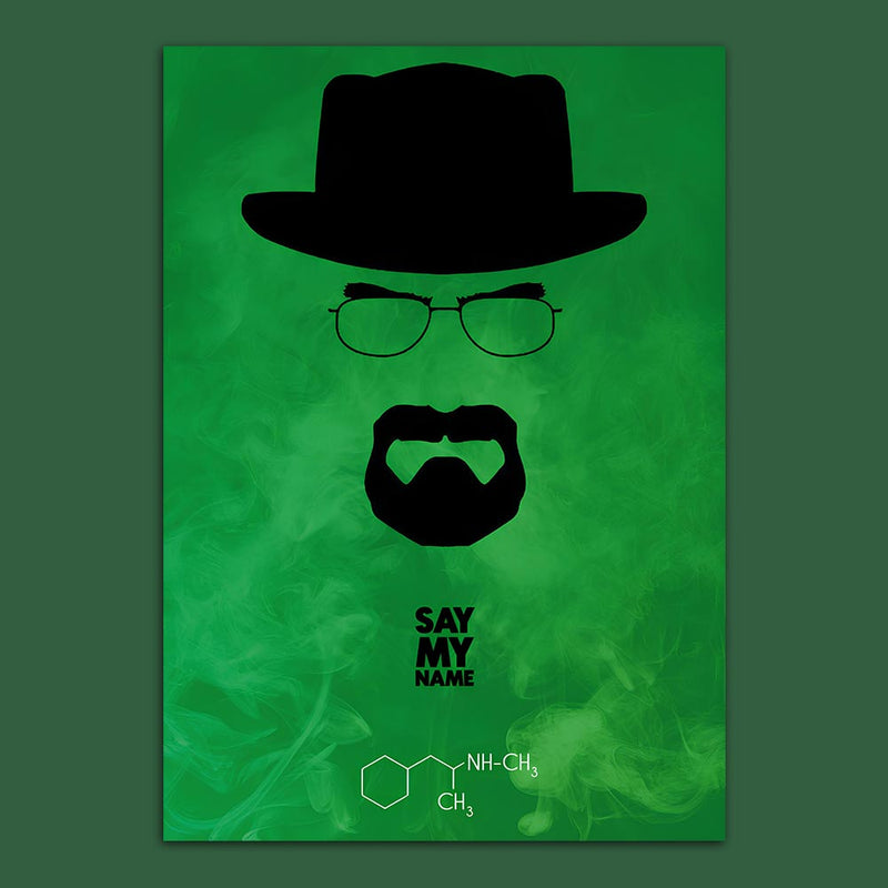 "Say My Name" Breaking Bad Poster