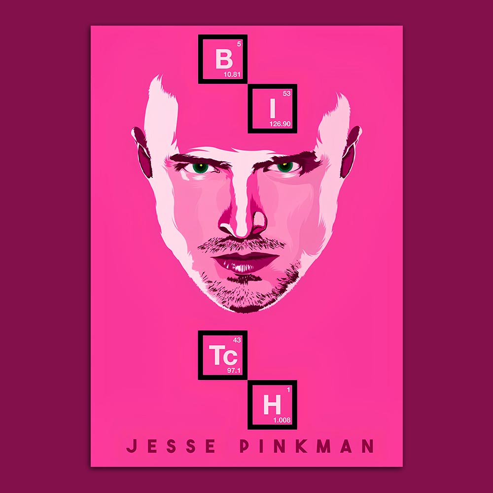 Jesse Pinkman Bad Poster