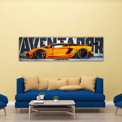 Aventador 5 Panel Split Poster