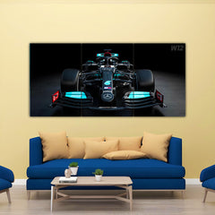 Petronas W12 Front View Split Poster