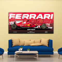 Ferrai SF70H Split Poster