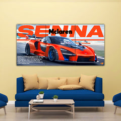 McLaren Senna Split Poster