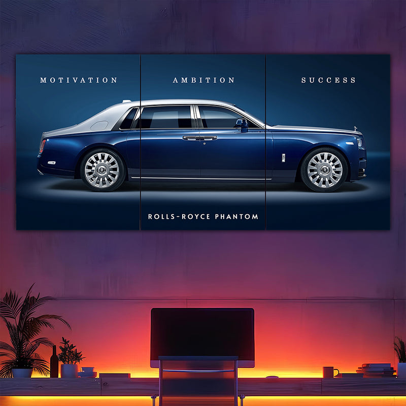 Rolls-Royce Phantom Split Poster