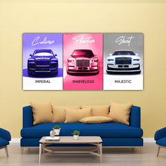Rolls Royce Trio Split Poster