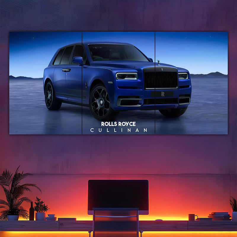 Rolls Royce Cullinan Split Poster