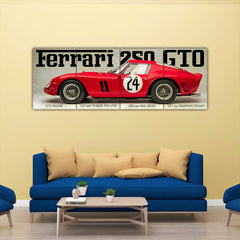 Ferrari 250 GTO Split Poster