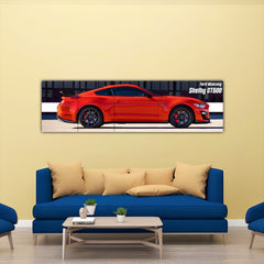 Ford Mustang Shelby GT500 Split Poster