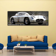 Most Expensive Car Mercedes-Benz 300 SLR Split Poster