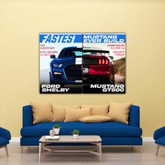 Mustang GT500 2 Panel Split Design