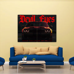 Devil Eyes Split Design