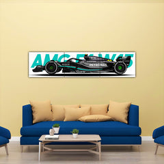 Mercedes AMG F1-W15 Split Poster