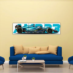 Aston Martin AMR23 Split Poster