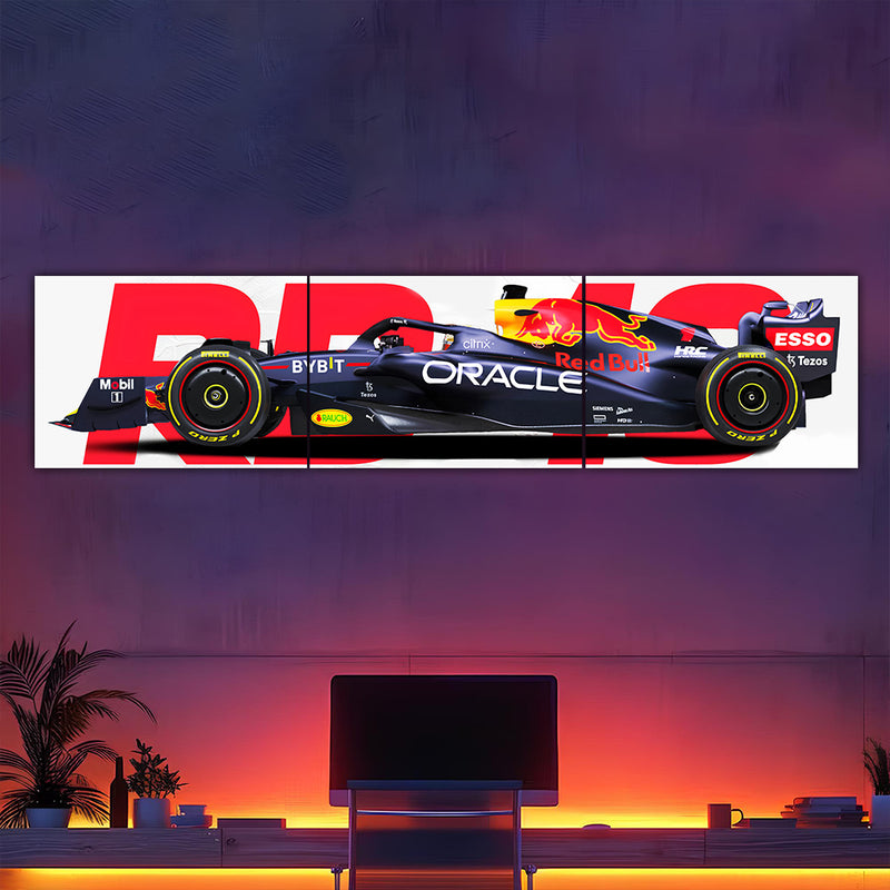 Redbull RB-18 Split Poster | F1 |