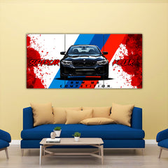 BMW-M5 Competition Split Poster