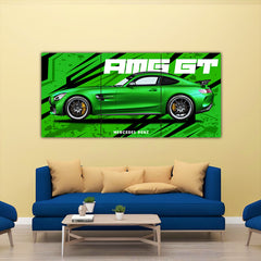 Mercedes AMG GT Split Poster
